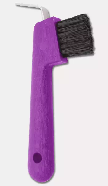 Kopytní háček s kartáčkem