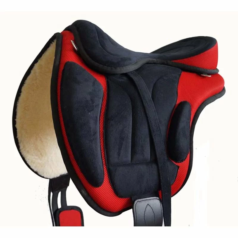 Bezkostrové sedlo Expert Pro + podbřišník a třmenové řemeny