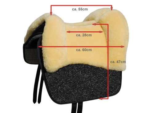 Fellsattel Grandeur Barock