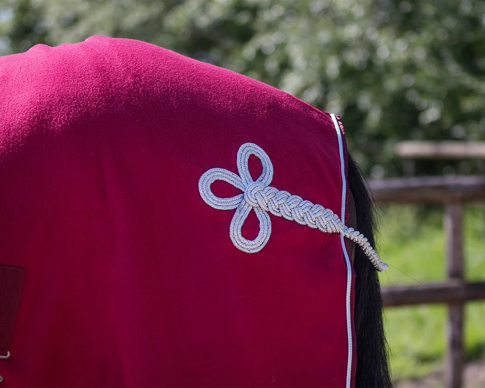 Sada Dolci deka + ohlávka vínová