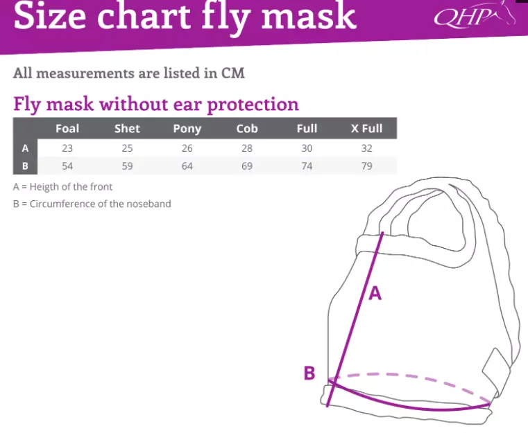 QHP maska proti hmyzu bez uší