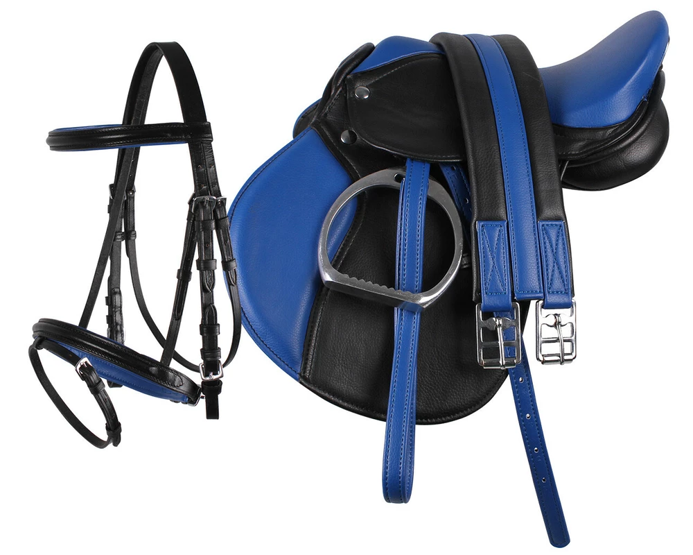 SET kompletní sedlo s uzdečkou PONY