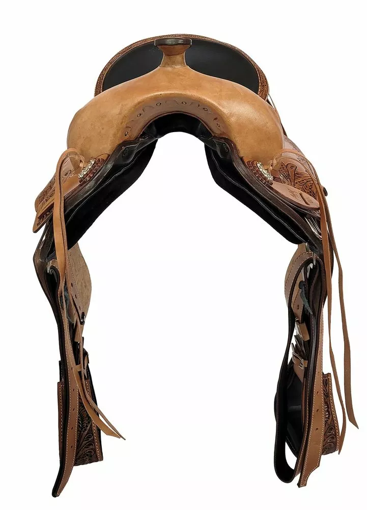 Bezkostrové westernové sedlo Indiana AMR 