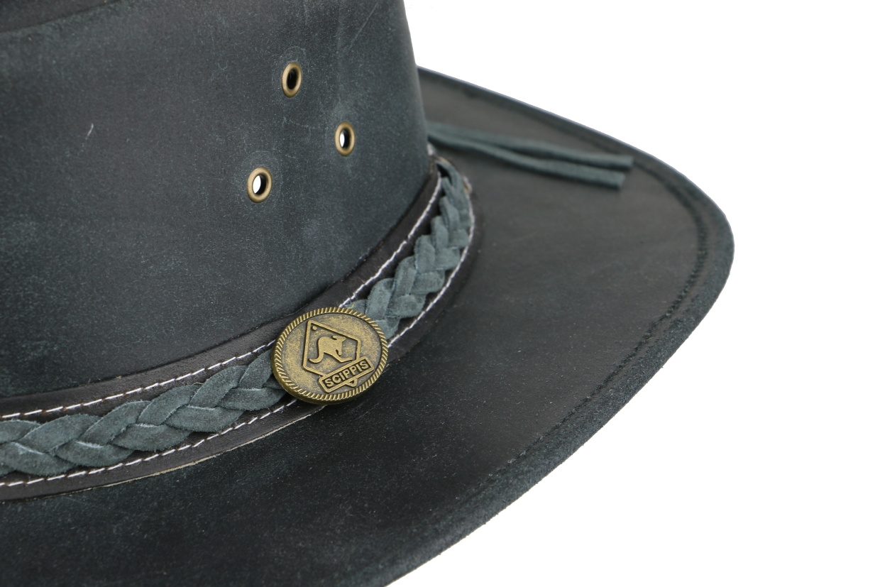 Australský klobouk kožený Williams 