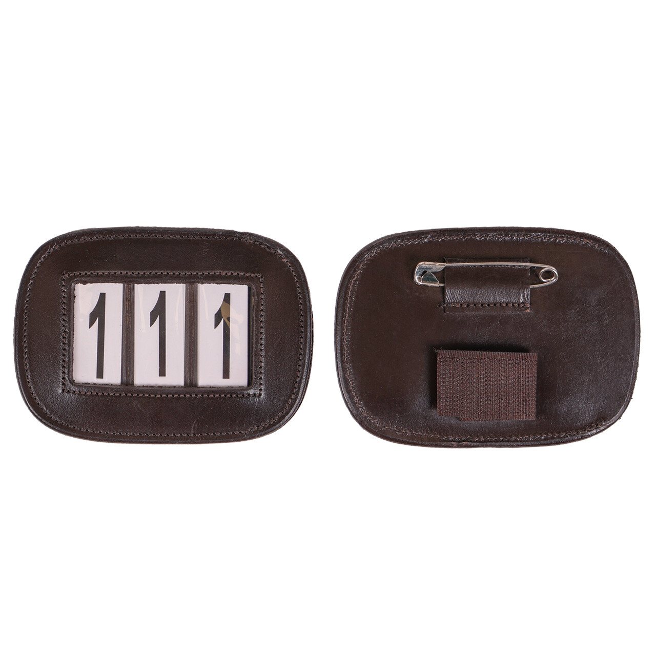 Závodní čísla v koženém obalu