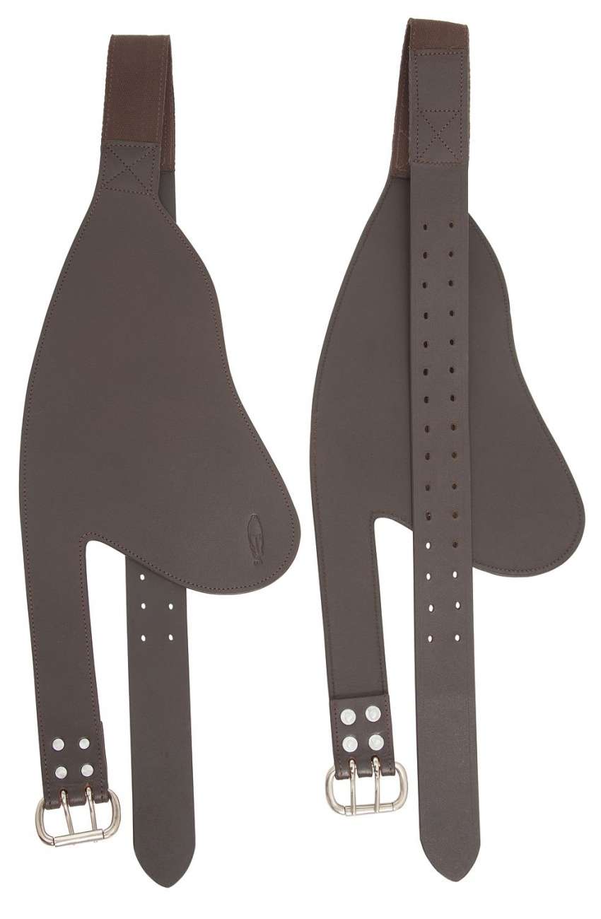 Westernové kožené fendry široké Barefoot®