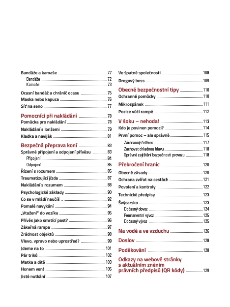 Bezpečná přeprava koní