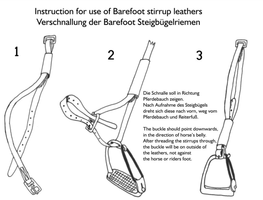 Třmenové řemeny Barefoot® speciální