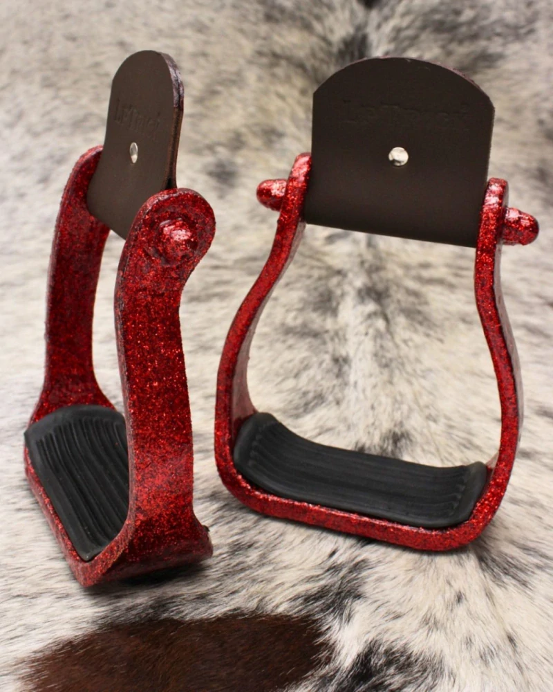 Westernové třmeny Glitter