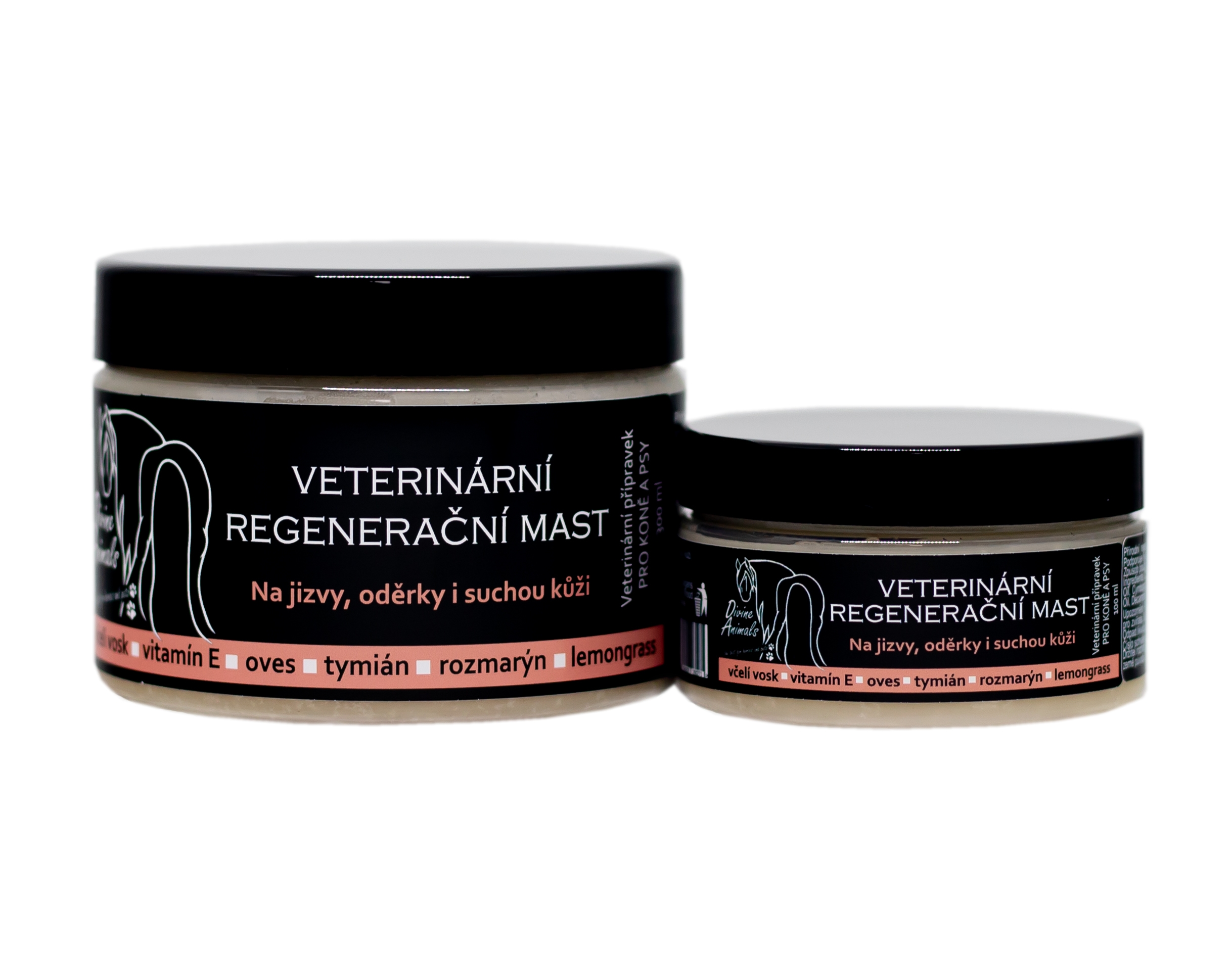 Veterinární regenerační mast Divine Animals 100ml