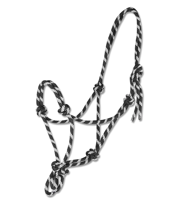 Provazová ohlávka různé barvy pony,cob,full