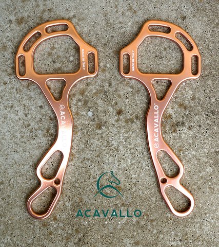 Hliníkové hackamore Acavallo