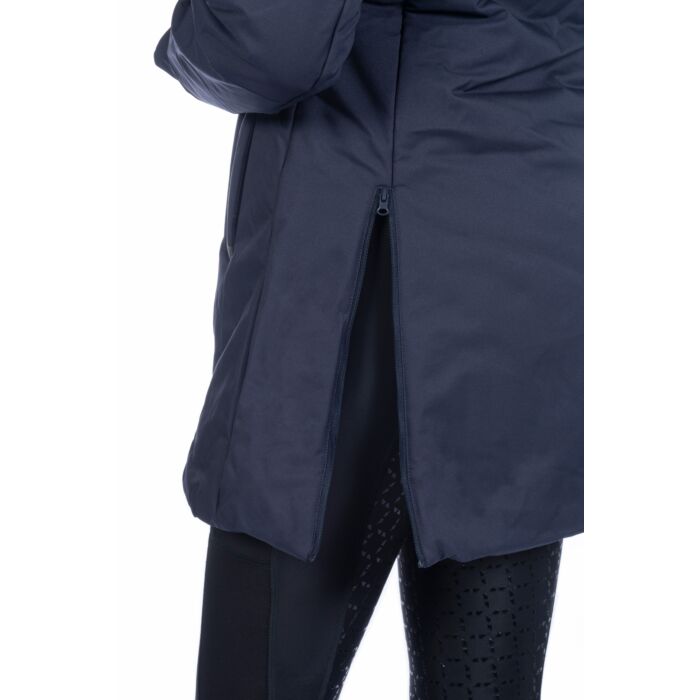 Zimní jezdecká bunda s vyhříváním HKM Elegant Style