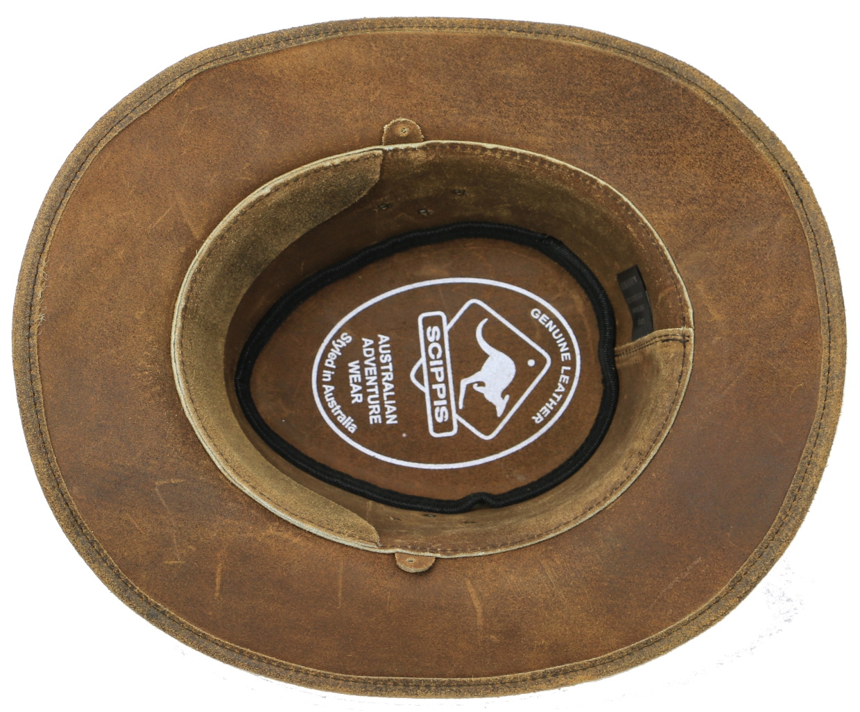 Australský klobouk kožený Williams 