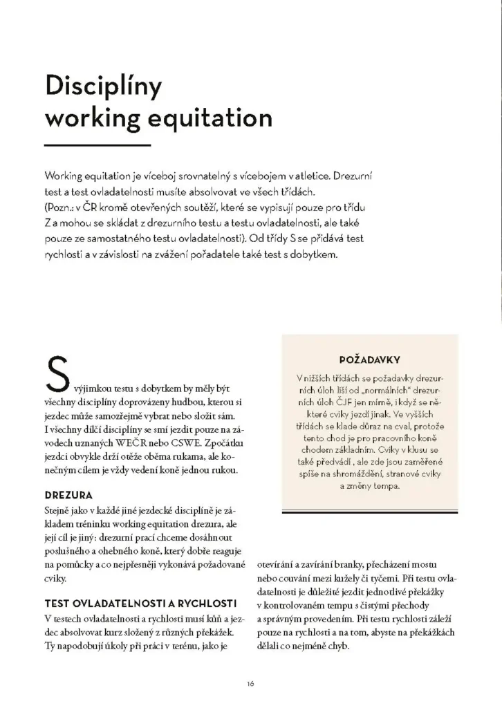 Working Equitation