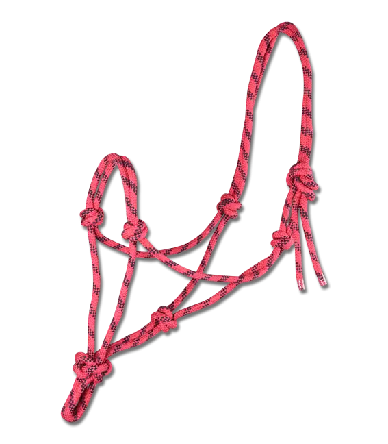 Provazová ohlávka různé barvy pony,cob,full