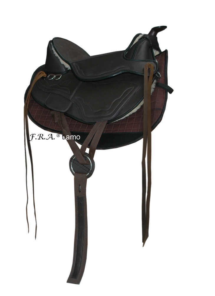 Westernové bezkostrové sedlo EDIX Tiamo včetně dečky