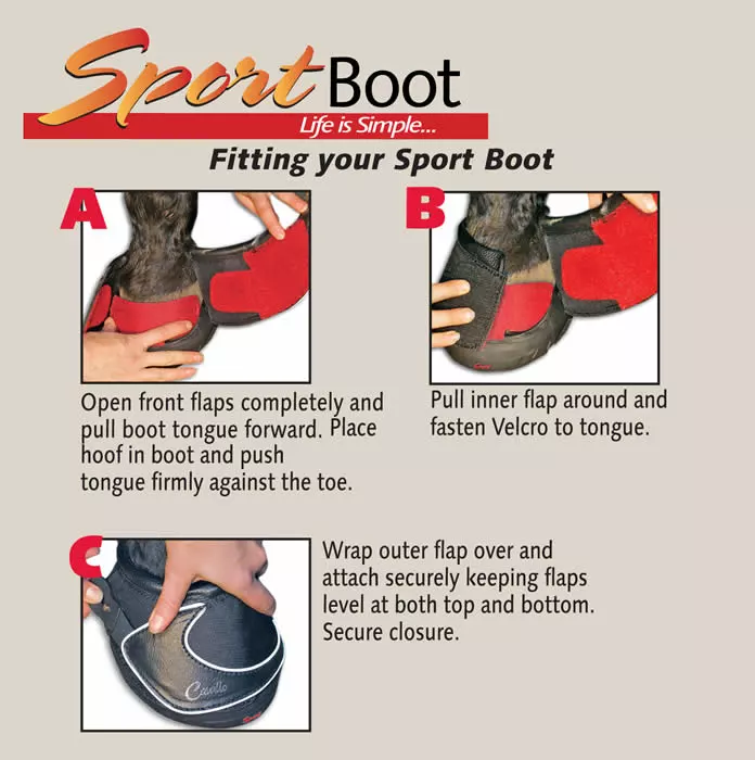 Boty pro koně Cavallo Sport pár