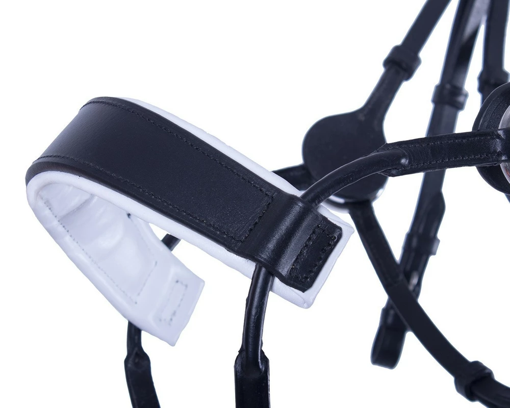 Anglická uzdečka Ostara s gelovým vypodložením