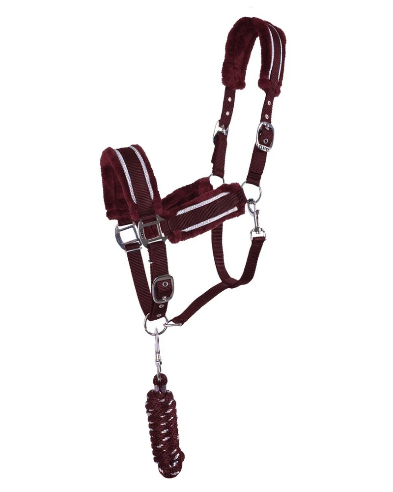 Sada Dolci deka + ohlávka vínová