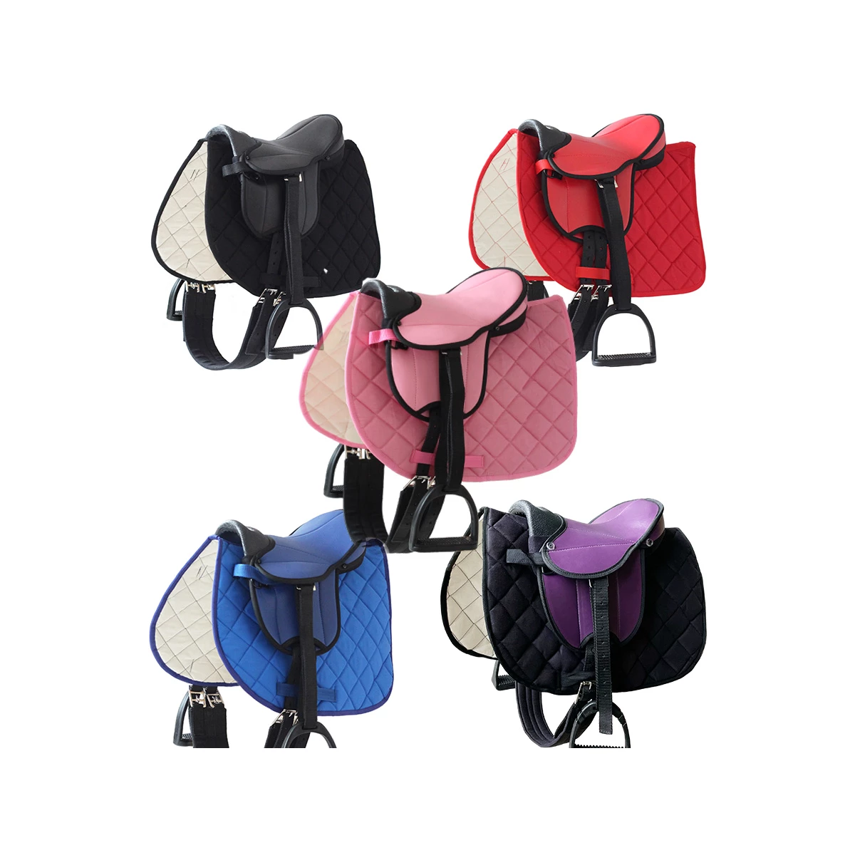 SET kompletní sedlo pro děti 12´