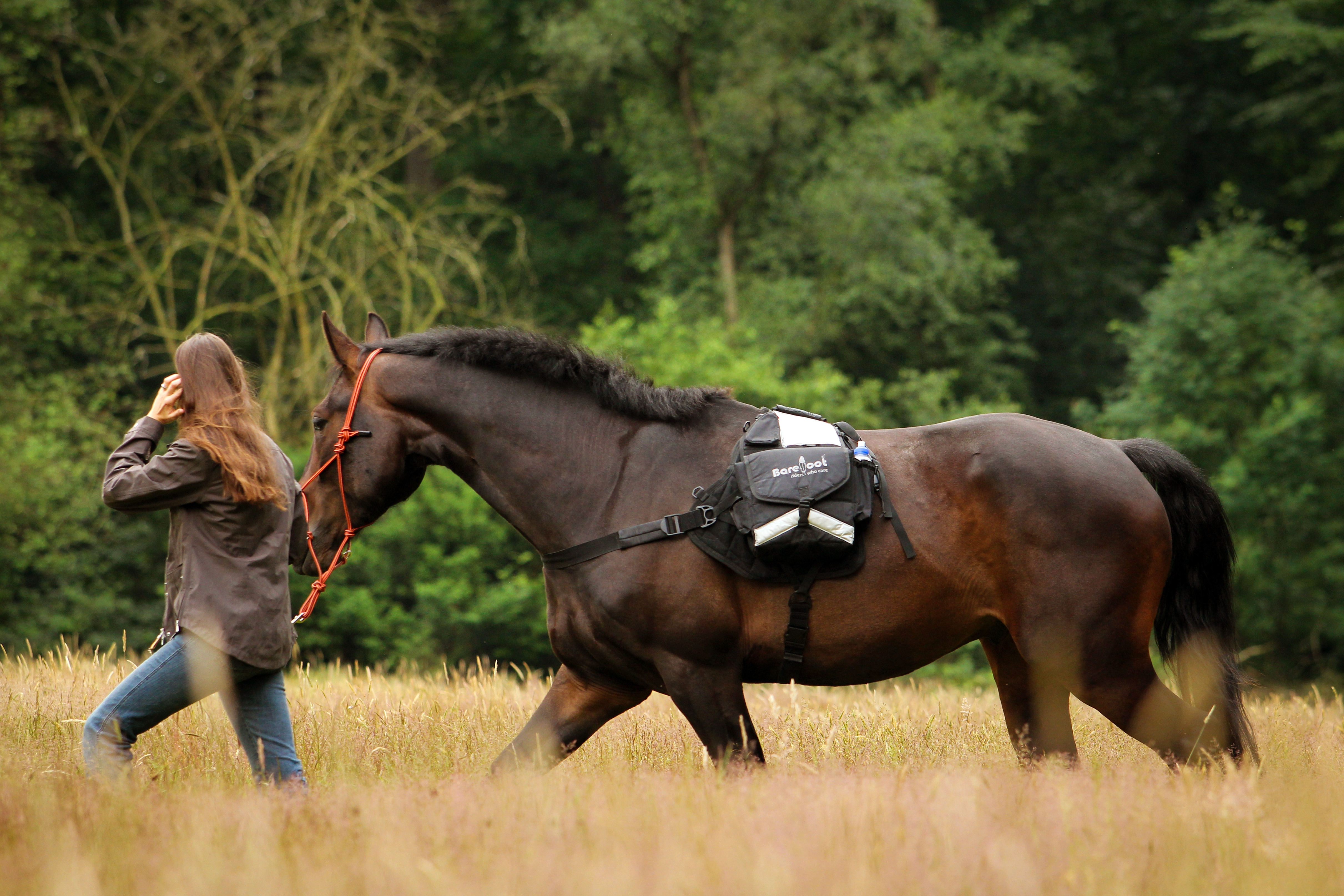 Batoh "Walk my horse" pro koně Barefoot®