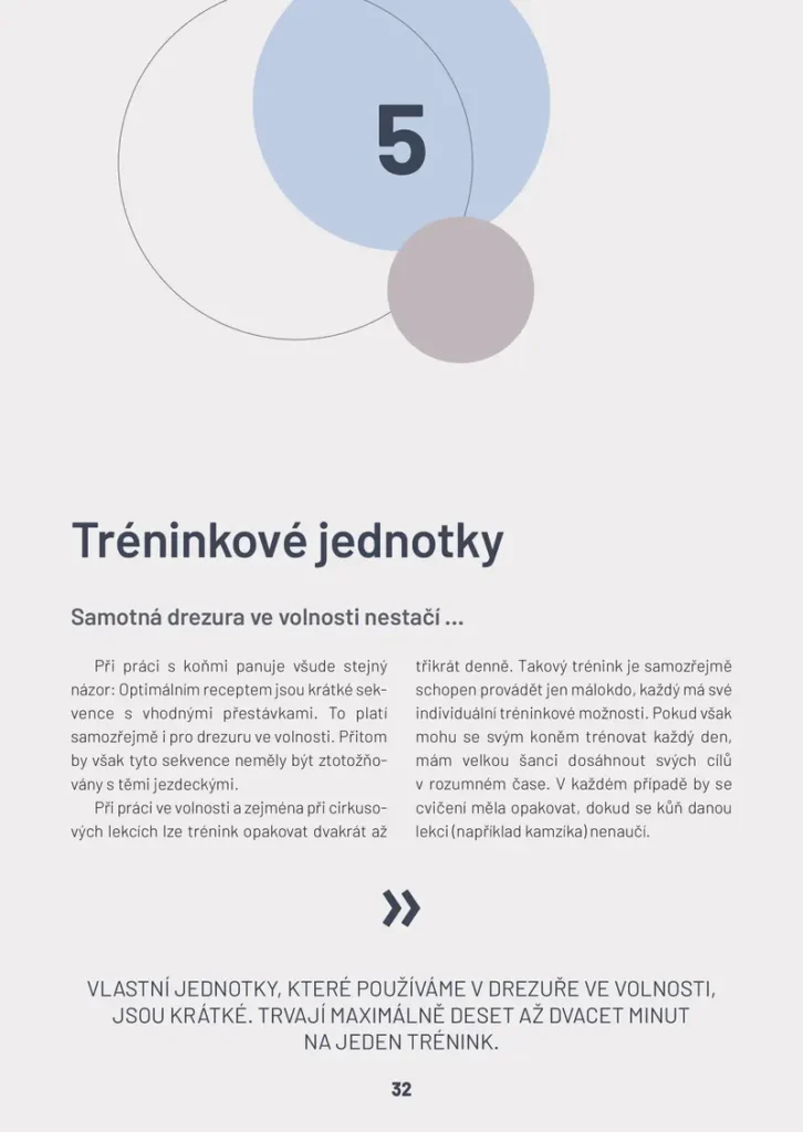 Drezura ve volnosti a cirkusové lekce