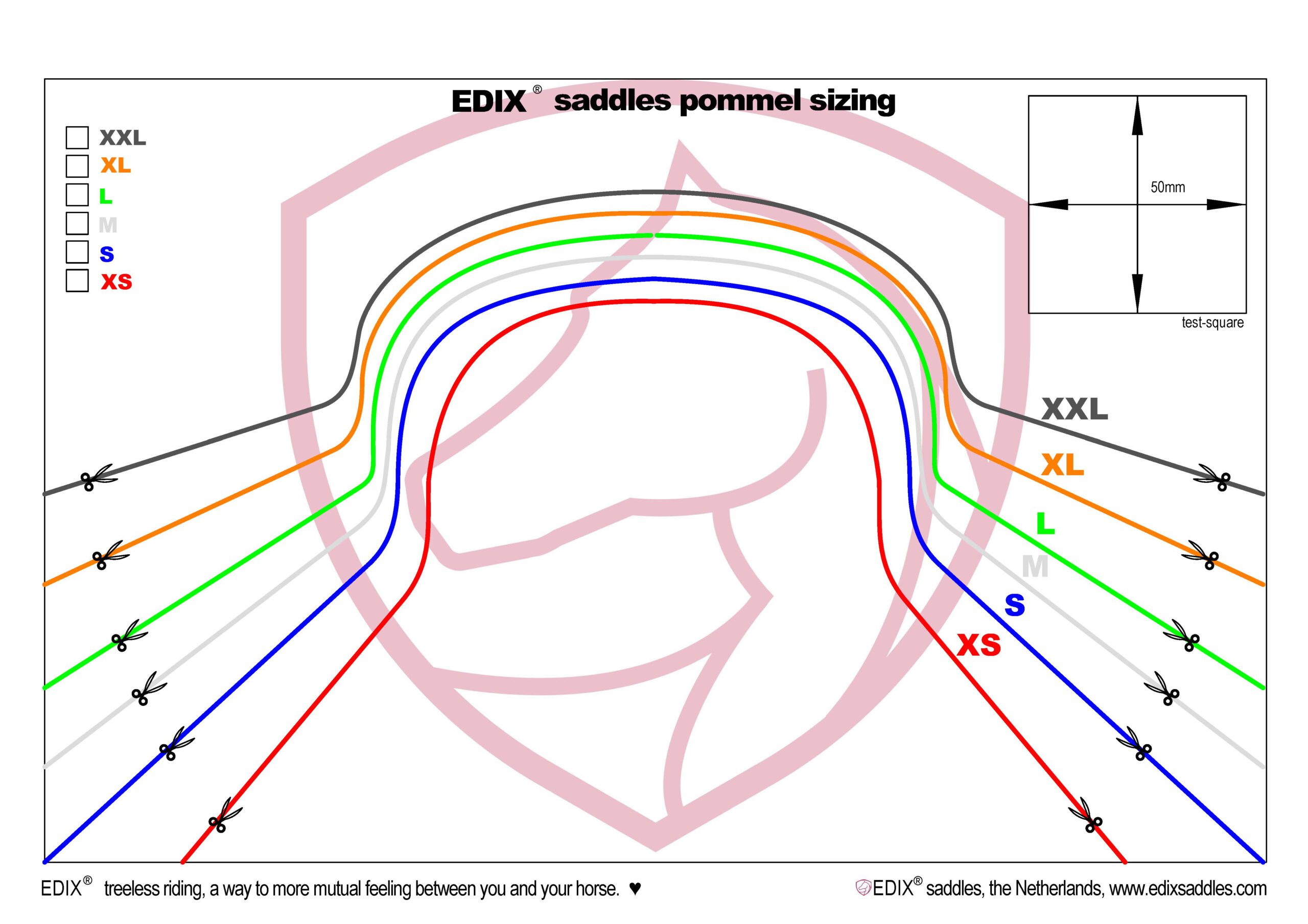 Drezurní bezkostrové sedlo Edix Libre