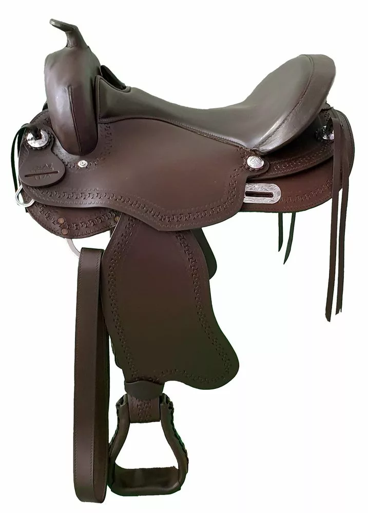 Westernové bezkostrové sedlo AMR Omaha kožené