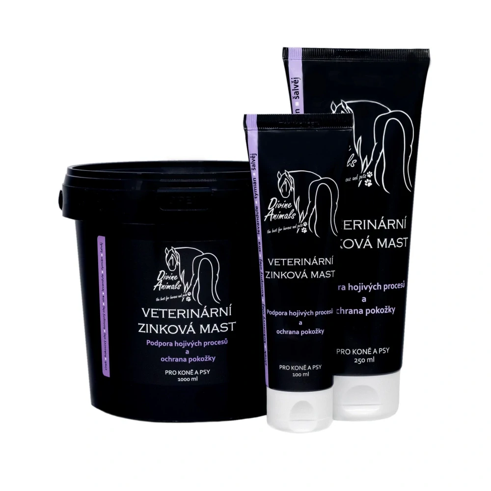 Veterinární zinková mast Divine animals 100ml