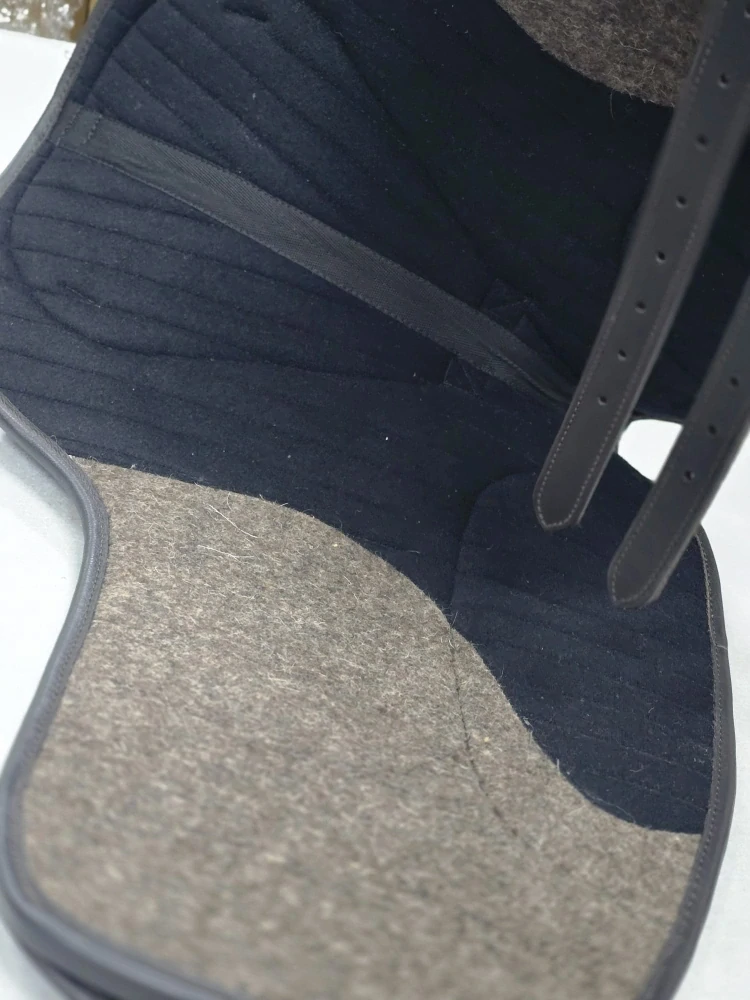 Jezdecký pad Edix Union semišový