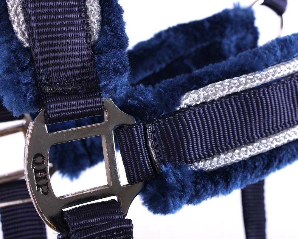 Vypodložená ohlávka s vodítkem Dolci