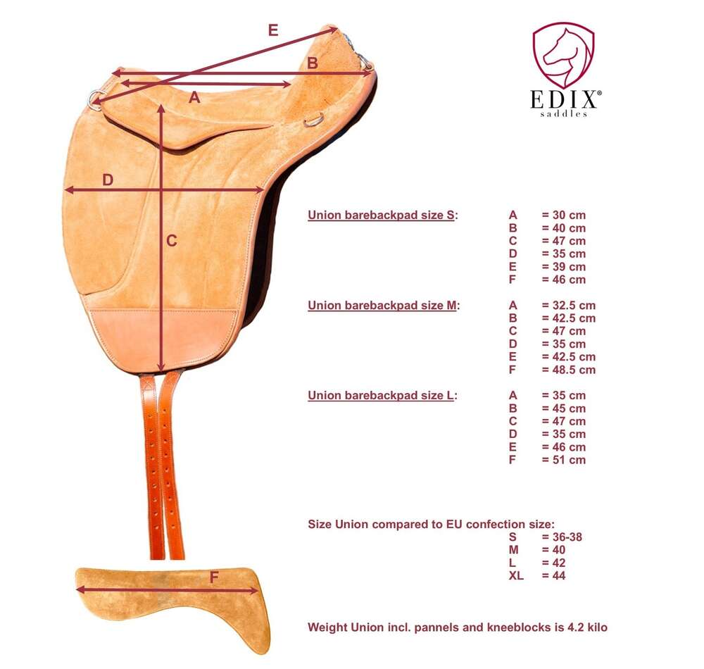 Kožený pad Edix Union