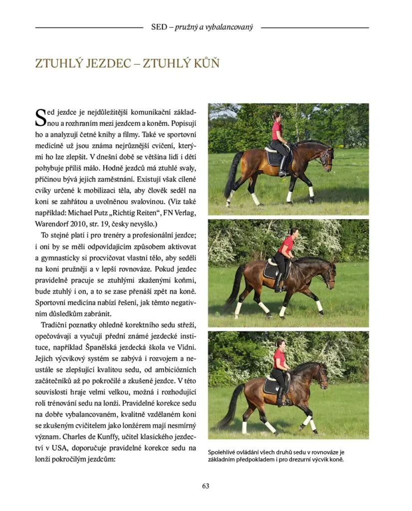 Balanceakt Jak jezdit na koních, aby zůstali zdraví