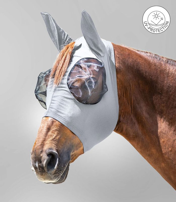 Elastická maska Puck bez ochrany nosu  