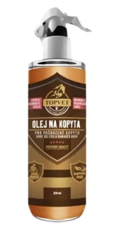 TOPVET Olej na kopyta - pro poškozené kopyto 250ml