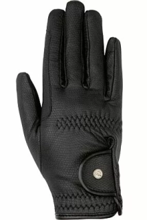 Jezdecké rukavice Grip style s fleecovou podšívkou