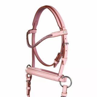 Barevná bezudidlová uzdečka hobby horse