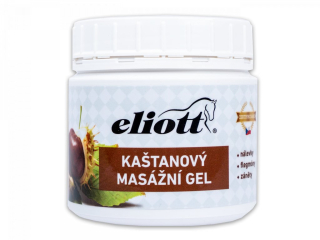 Kaštanový masážní gel Eliott 450ml