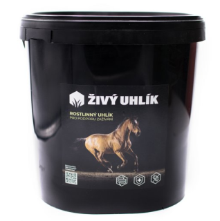 Uhlí pro podporu zažívání Živý uhlík, 11l (1,6kg)