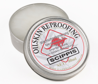 Impregnační vosk na oilskin - REPROOFING WAX 80 ml.