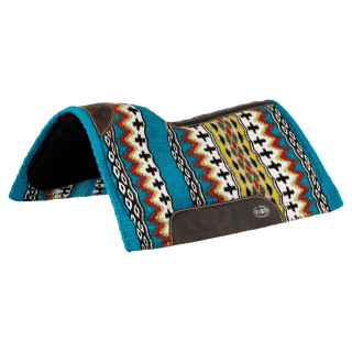 Westernová vlněná podsedlová deka s plstěnou spodní vrstvou