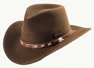 Australský klobouk vlněný - SMOKEY