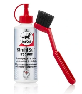 Prostředek proti hnilobě kopyt LEOVET Strahl Serum gel se štětcem 200 ml