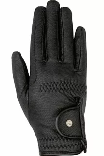 Jezdecké rukavice Grip style s fleecovou podšívkou
